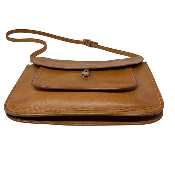 Vintage Genuine Leather Commuter Satchel - Picture 5 of 11